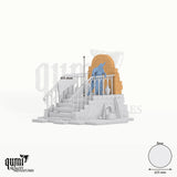 Stair Diorama Tabletop-Miniatur - 44 mm hoch, 105 mm Base, 2 Körperteile + 1 Base - Rescale Miniatures 3D-Druck von Qumi