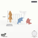 Vampire Lord Arthur B Tabletop-Miniatur (32mm Scale) - 50 mm hoch, 60 mm Spannweite, 25 mm Base - DM Stash 3D-Druck von Qumi