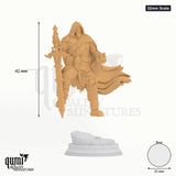 Ator Tabletop-Miniatur (32mm Scale) - 42 mm hoch, 25 mm Base, 1 Körperteil + 1 Base - DM Stash 3D-Druck von Qumi