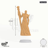 Quorenderi's Awakened tabletop miniature (75mm Scale) - 142 mm tall, 60 mm base - DM Stash 3D print by Qumi