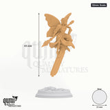 Battle Bell tabletop miniature (32mm Scale) - 43 mm tall, 25 mm base, 1+1 part assembly - DM Stash 3D print by Qumi