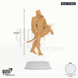 Vampire General Benoit Blood Eyes Tabletop-Miniatur (32mm / No Mask) - 42 mm hoch, 25 mm Base - DM Stash 3D-Druck von Qumi