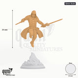 Brutus Tabletop-Miniatur (32mm Scale) - 39 mm hoch, 25 mm Base, 1 Körperteil + 1 Base - DM Stash 3D-Druck von Qumi