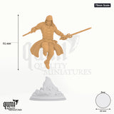 Brutus Tabletop-Miniatur (75mm Scale) - 91 mm hoch, 60 mm Base, 1 Körperteil + 1 Base - DM Stash 3D-Druck von Qumi