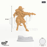 High Elf Cerindelia Tabletop-Miniatur (75mm) - 89 mm hoch, 60 mm Base, 1 Körperteil + 1 Base - DM Stash 3D-Druck von Qumi