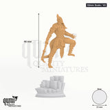 Demons of Abyss Tabletop-Miniatur (32mm Scale / V2) - 46 mm hoch, 25 mm Base - DM Stash 3D-Druck von Qumi