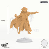 Doktor Jakobson tabletop miniature (75mm Scale) - 96 mm tall, 60 mm base, 1+1 part assembly - DM Stash 3D print by Qumi
