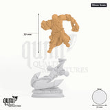 Eghard Verdoorn tabletop miniature (32mm Scale) - 30 mm tall, 25 mm base, 1+1 part assembly - DM Stash 3D print by Qumi