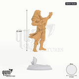 Bard Ereviel Tabletop-Miniatur (32mm Scale) - 41 mm hoch, 25 mm Base, 1 Körperteil + 1 Base - DM Stash 3D-Druck von Qumi