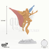 Ancient Monstrosity Exelian the Forbidden Tabletop-Miniatur - 116 mm hoch, 76 mm Base - DM Stash 3D-Druck von Qumi