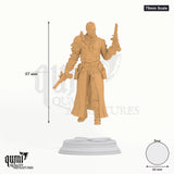Father McKinley tabletop miniature (75mm Scale) - 97 mm tall, 60 mm base, 1+1 part assembly - DM Stash 3D print by Qumi
