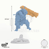 Flim & Krim Tabletop-Miniatur - 100 mm hoch, 76 mm Base, 2 Körperteile + 1 Base - DM Stash 3D-Druck von Qumi
