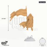 Florian Tabletop-Miniatur (75mm Scale) - 135 mm hoch, 60 mm Base, 1 Körperteil + 1 Base - DM Stash 3D-Druck von Qumi
