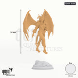 Exotic Fortuna Succubus Tabletop-Miniatur (32mm Scale) - 50 mm hoch, 25 mm Base - DM Stash 3D-Druck von Qumi