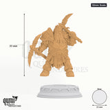 Gordrain Tabletop-Miniatur (32mm Scale) - 35 mm hoch, 25 mm Base, 1 Körperteil + 1 Base - DM Stash 3D-Druck von Qumi