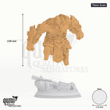 Gyokusho Tabletop-Miniatur (75mm Scale) - 198 mm hoch, 176 mm Base, 1 Körperteil + 1 Base - DM Stash 3D-Druck von Qumi