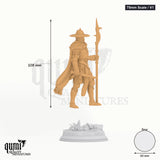 Inquisitor Knights Tabletop-Miniatur (75mm Scale / V1) - 108 mm hoch, 60 mm Base - DM Stash 3D-Druck von Qumi