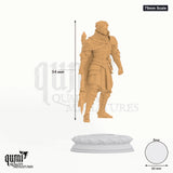 Karthis tabletop miniature (75mm Scale) - 94 mm tall, 60 mm base, 1+1 part assembly - DM Stash 3D print by Qumi