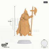 Lars tabletop miniature (32mm) - 52 mm tall, 25 mm base, 1+1 part assembly - DM Stash 3D print by Qumi