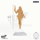 Lendara Tabletop-Miniatur (75mm Scale) - 100 mm hoch, 60 mm Base, 1 Körperteil + 1 Base - DM Stash 3D-Druck von Qumi