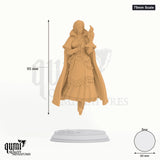 Lune de la Rue Tabletop-Miniatur (75mm Scale) - 95 mm hoch, 60 mm Base, 1 Körperteil + 1 Base - DM Stash 3D-Druck von Qumi