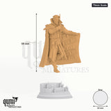 Luther Fleck Tabletop-Miniatur (75mm Scale) - 98 mm hoch, 60 mm Base, 1 Körperteil + 1 Base - DM Stash 3D-Druck von Qumi