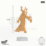 Lykteholder Tabletop-Miniatur (32mm) - 57 mm hoch, 25 mm Base, 1 Körperteil + 1 Base - DM Stash 3D-Druck von Qumi
