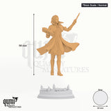 Margaux Tabletop-Miniatur (75mm Scale / Normal) - 98 mm hoch, 60 mm Base, 1 Körperteil + 1 Base - DM Stash 3D-Druck von Qumi