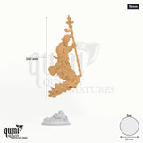 Rabasa Tabletop-Miniatur (75mm) - 166 mm hoch, 60 mm Base, 1 Körperteil + 1 Base - DM Stash 3D-Druck von Qumi