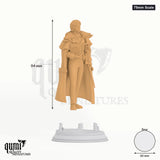Robin Presner tabletop miniature (75mm Scale) - 94 mm tall, 60 mm base, 1+1 part assembly - DM Stash 3D print by Qumi