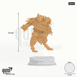 Scabbers Tabletop-Miniatur (32mm) - 34 mm hoch, 25 mm Base, 1 Körperteil + 1 Base - DM Stash 3D-Druck von Qumi