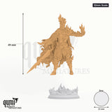 Ser Elias Tabletop-Miniatur (32mm Scale) - 49 mm hoch, 25 mm Base, 1 Körperteil + 1 Base - DM Stash 3D-Druck von Qumi