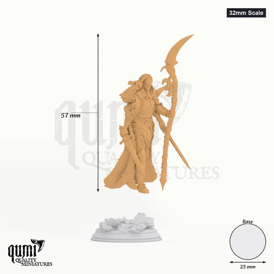 Siltrak Tabletop-Miniatur (32mm Scale) - 57 mm hoch, 25 mm Base, 1 Körperteil + 1 Base - DM Stash 3D-Druck von Qumi