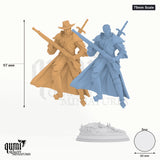 Sir Harian Tabletop-Miniatur (75mm Scale) - 97 mm hoch, 60 mm Base, 2 Körperteile + 1 Base - DM Stash 3D-Druck von Qumi