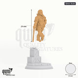 Halfling Humanoid Skillet Tabletop-Miniatur (32mm Scale) - 29 mm hoch, 25 mm Base - DM Stash 3D-Druck von Qumi