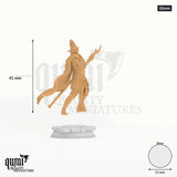 The Ordained tabletop miniature (32mm) - 41 mm tall, 25 mm base, 1+1 part assembly - DM Stash 3D print by Qumi