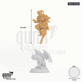Fanatsy Devil Travelling Jack Tabletop-Miniatur (32mm Scale) - 43 mm hoch, 25 mm Base - DM Stash 3D-Druck von Qumi
