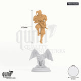 Fanatsy Devil Travelling Jack Tabletop-Miniatur (75mm Scale) - 101 mm hoch, 60 mm Base - DM Stash 3D-Druck von Qumi