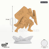 Trenon the Remade Tabletop-Miniatur (32mm Scale) - 37 mm hoch, 25 mm Base, 1 Körperteil + 1 Base - DM Stash 3D-Druck von Qumi