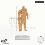Forgotten Knights Tabletop-Miniatur (75mm Scale / V2) - 98 mm hoch, 60 mm Base - DM Stash 3D-Druck von Qumi