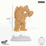 Kilroy Tabletop-Miniatur (32mm Scale) - 30 mm hoch, 25 mm Base, 1 Körperteil + 1 Base - DM Stash 3D-Druck von Qumi