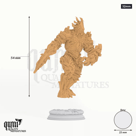 Trostaka Tabletop-Miniatur (32mm) - 54 mm hoch, 25 mm Base, 1 Körperteil + 1 Base - DM Stash 3D-Druck von Qumi