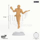 Deadly Aristocrats Vampire Tabletop-Miniatur (75mm / V2) - 97 mm hoch, 54 mm Base - DM Stash 3D-Druck von Qumi