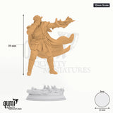Varys Farseeker Tabletop-Miniatur (32mm Scale) - 39 mm hoch, 25 mm Base, 1 Körperteil + 1 Base - DM Stash 3D-Druck von Qumi