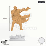 Varys Farseeker Tabletop-Miniatur (75mm Scale) - 90 mm hoch, 60 mm Base, 1 Körperteil + 1 Base - DM Stash 3D-Druck von Qumi