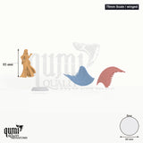 Vitria tabletop miniature (75mm Scale / winged) - 122 mm tall, 195 mm wingspan, 60 mm base - DM Stash 3D print by Qumi