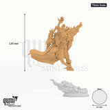 Wolfgang Hunter32mm Tabletop-Miniatur (75mm Scale) - 130 mm hoch, 60 mm Base - DM Stash 3D-Druck von Qumi