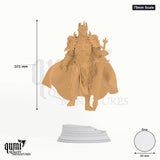 Xanathos the Dreadful tabletop miniature (75mm Scale) - 101 mm tall, 60 mm base - DM Stash 3D print by Qumi