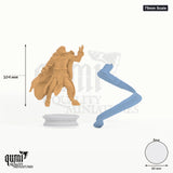 Za Kar tabletop miniature (75mm Scale) - 140 mm tall, 60 mm base, 2+1 part assembly - DM Stash 3D print by Qumi