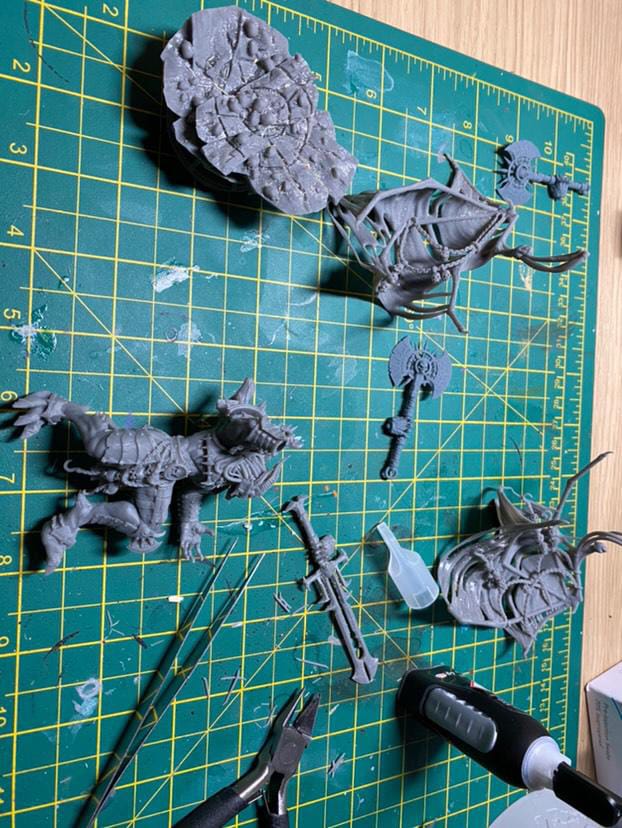 Tabletop Miniature Skull Master